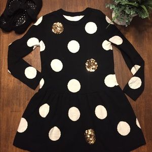 Girls sweater dress.